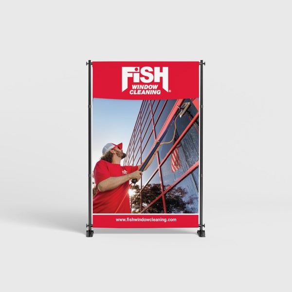 Picture of Tradeshow Step and Repeat - 8ft x 5ft