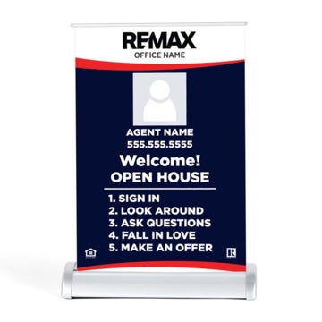 Picture of Welcome Tabletop Retractable Banners