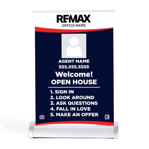 Picture of Welcome Tabletop Retractable Banners
