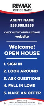 Picture of Open House Retractable Banner (No Photo)