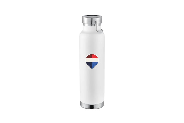 Picture of Icon Thor Copper Vacuum Insulated Bottle - White