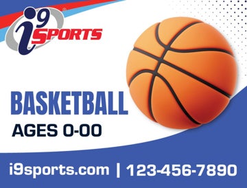 Picture of Basketball Icon Road Sign