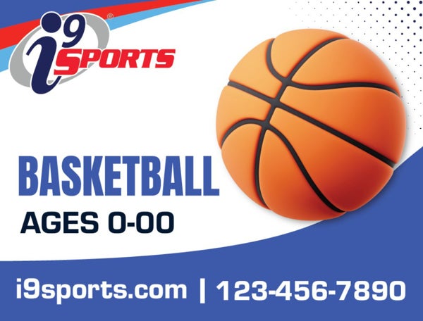 Picture of Basketball Icon Road Sign