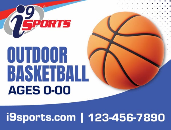 Picture of Outdoor Basketball Icon Road Sign