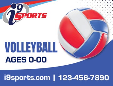 Picture of Volleyball Icon Road Sign