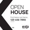 Picture of Navy Open House Sign