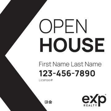 Picture of Navy Open House Sign