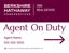 Picture of Directional - DBA, AGENT ON DUTY - 18" x 24"