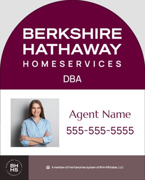 Picture of DBA, Office Number, Agent Name, Agent Phone #, and Agent Photo - White Background
