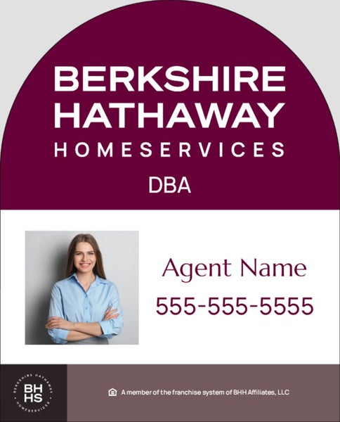 Picture of DBA, Office Number, Agent Name, Agent Phone #, and Agent Photo - White Background