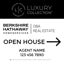 Picture of Open House Design 2 - Black - 24 x 24