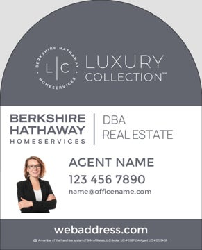 Picture of Yard Sign Dome - Photo - Dark - 30 x 24