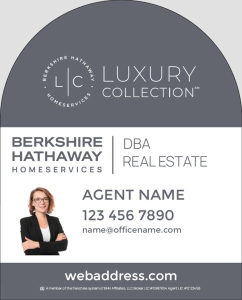 Picture of Yard Sign Dome - Photo - Dark - 30 x 24