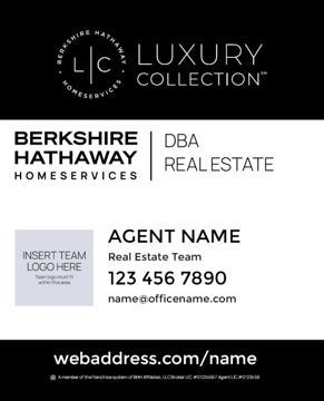 Picture of Yard Sign - Agent Team - Black - 30 x 24