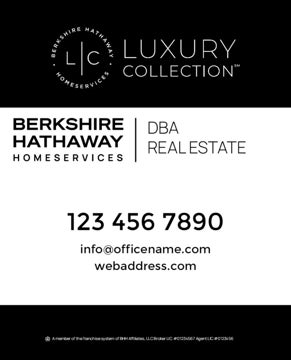 Picture of Yard Sign - Company - Black - 30 x 24