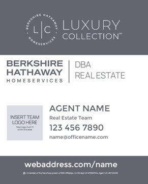 Picture of Yard Sign - Agent Team - Dark - 30 x 24