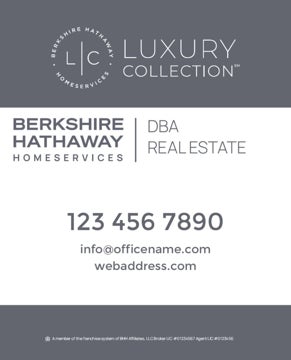 Picture of Yard Sign - Company - Dark - 30 x 24