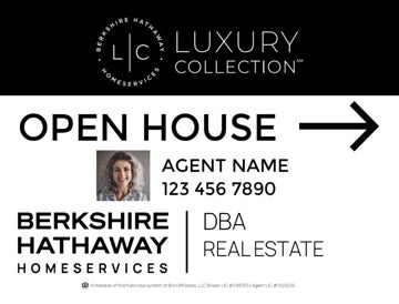 Picture of Open House - Photo - Black - 18 x 24