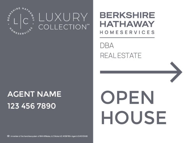 Picture of Open House Design 2 - Dark - 18 x 24