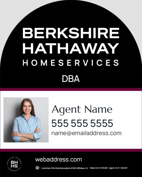 Picture of Black and Cabernet Dome 1 Line Photo - 30x24