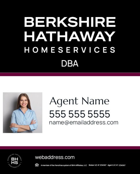 Picture of Black and Cabernet 1 Line Photo - 30x24