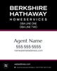 Picture of Black and Cabernet 2 Line Text - 30x24
