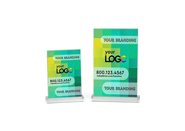 Picture of Tabletop Retractable Banners - 2 Sizes