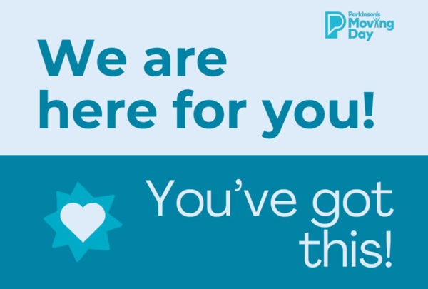 Picture of We are here for you! You've got this! 24" x 36" Yard Sign