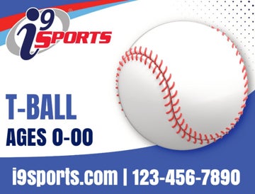 Picture of T-Ball Icon Road Sign