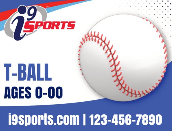 Picture of T-Ball Icon Road Sign