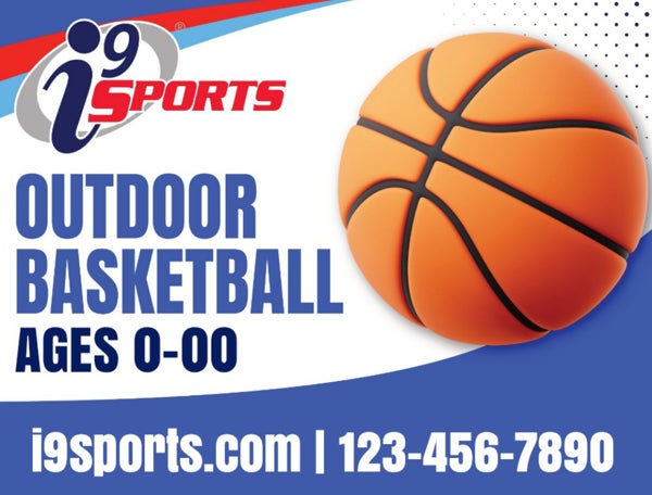 Picture of Outdoor Basketball Icon Road Sign