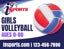 Picture of Girls Volleyball Icon Road Sign