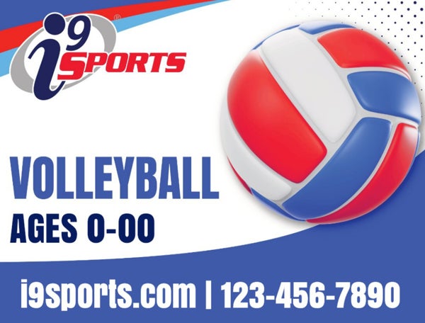 Picture of Volleyball Icon Road Sign