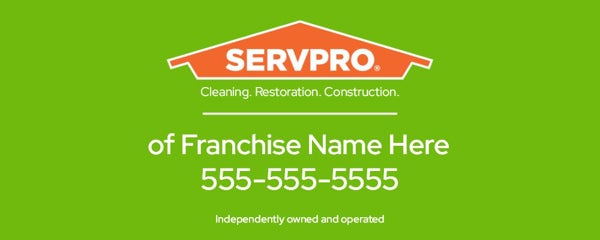Picture of SERVPRO Vinyl Banner Green