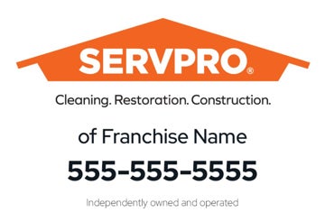 Picture of SERVPRO Magnet - White