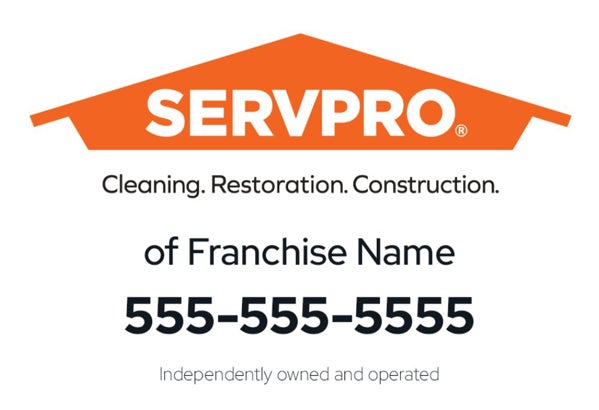 Picture of SERVPRO Magnet - White