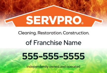 Picture of SERVPRO Magnet - Image Background