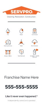 Picture of White Icons Retractable Banners