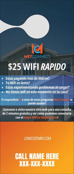 Picture of Door Hanger $25 Wi-Fi Rapido - ESP