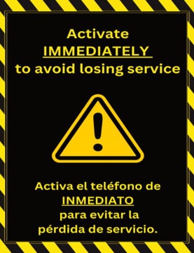 Picture of Activate Phone - Postcard - 4.25" x 5.5"