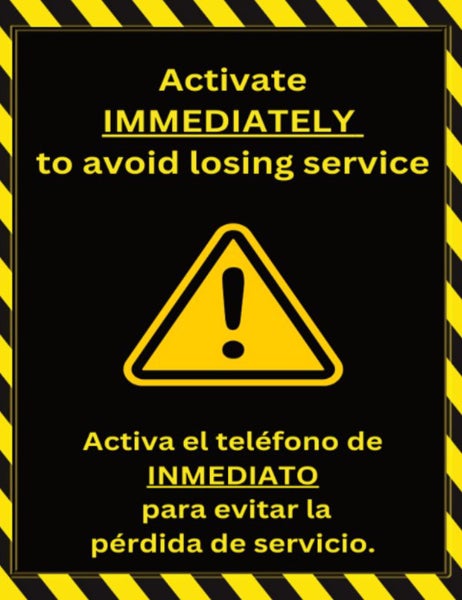 Picture of Activate Phone - Postcard - 4.25" x 5.5"