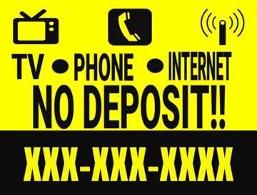 Picture of 18" x 24" Yard Sign - No Deposit 1