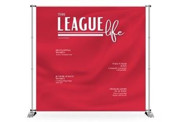 Picture of League Life Vinyl Backdrop