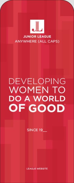 Picture of Tagline Tension Fabric Banner (7.5' x 3')