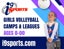 Picture of Girls Volleyball Road Sign 24x18