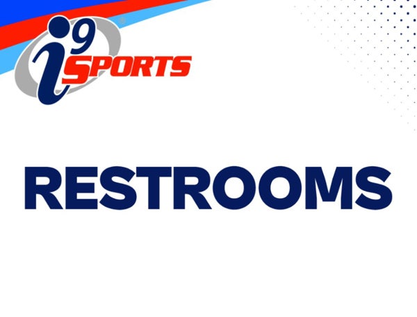 Picture of Restrooms Field Sign 24x18