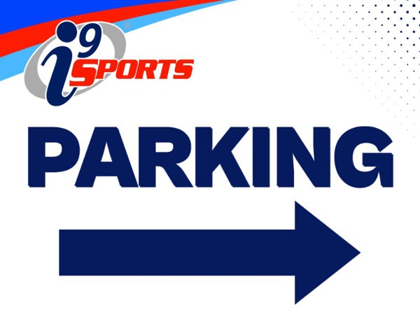 Picture of Parking Right Arrow Field Sign 24x18