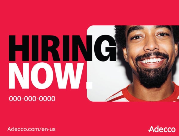 Picture of Now Hiring - Phone Number 2 - 18" x 24"