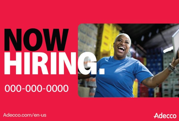 Picture of Now Hiring - Phone Number - 24" x 36"