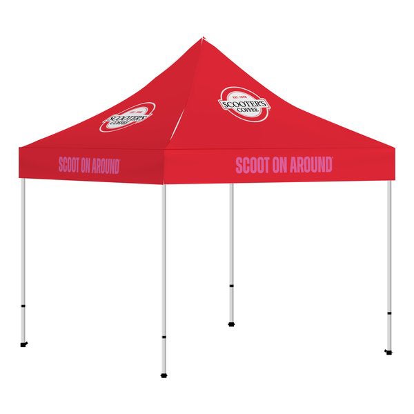 Picture of Branded Canopy Tent - Red